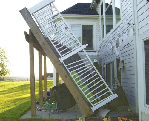 Inspecting Wood Decks Balconies
